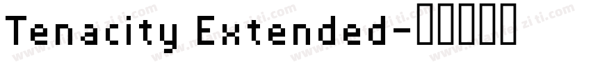Tenacity Extended字体转换